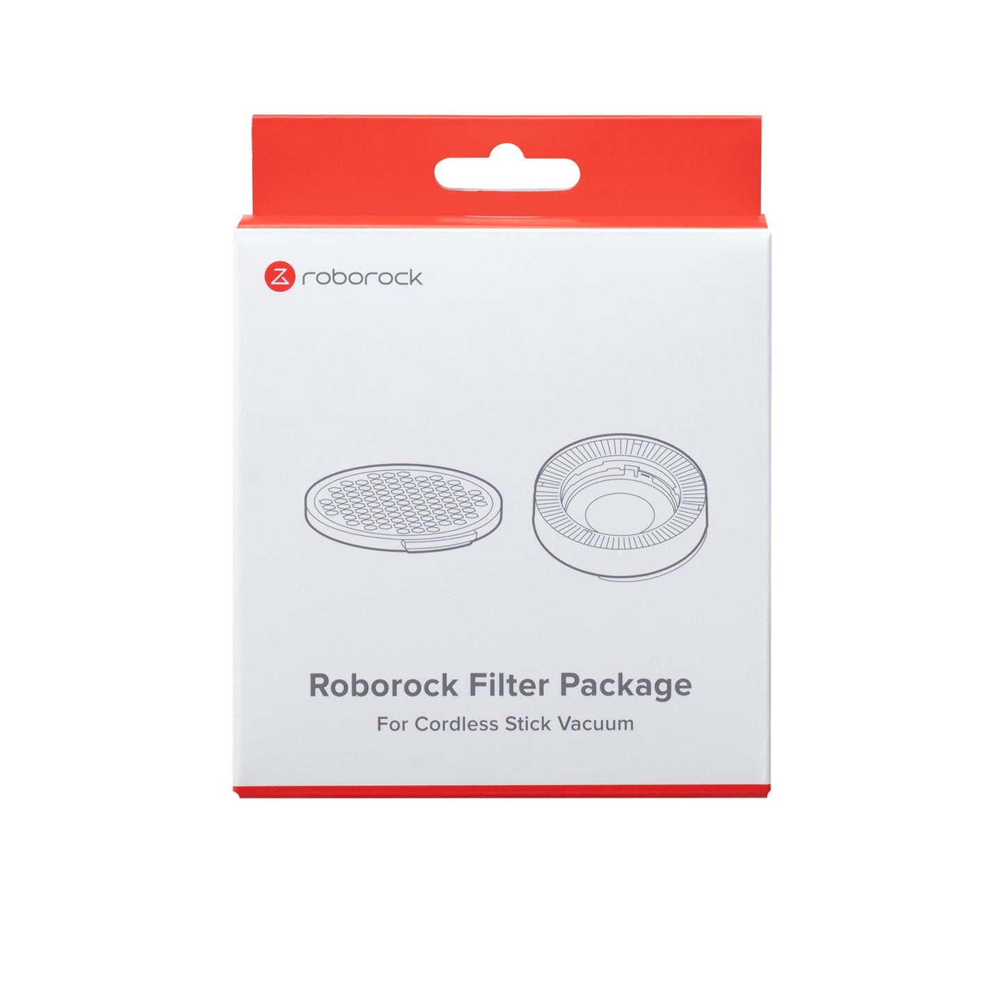 Roborock Filter Set für H5 Handstaubsauger Schnurlos Vordere Filter*2 Stück, hinterer HEPA Filter*1 Stück