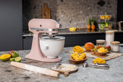 KitchenAid 4,8 L 5KSM175 Artisan Küchenmaschine Beginnerset mit Gemüseschneider
