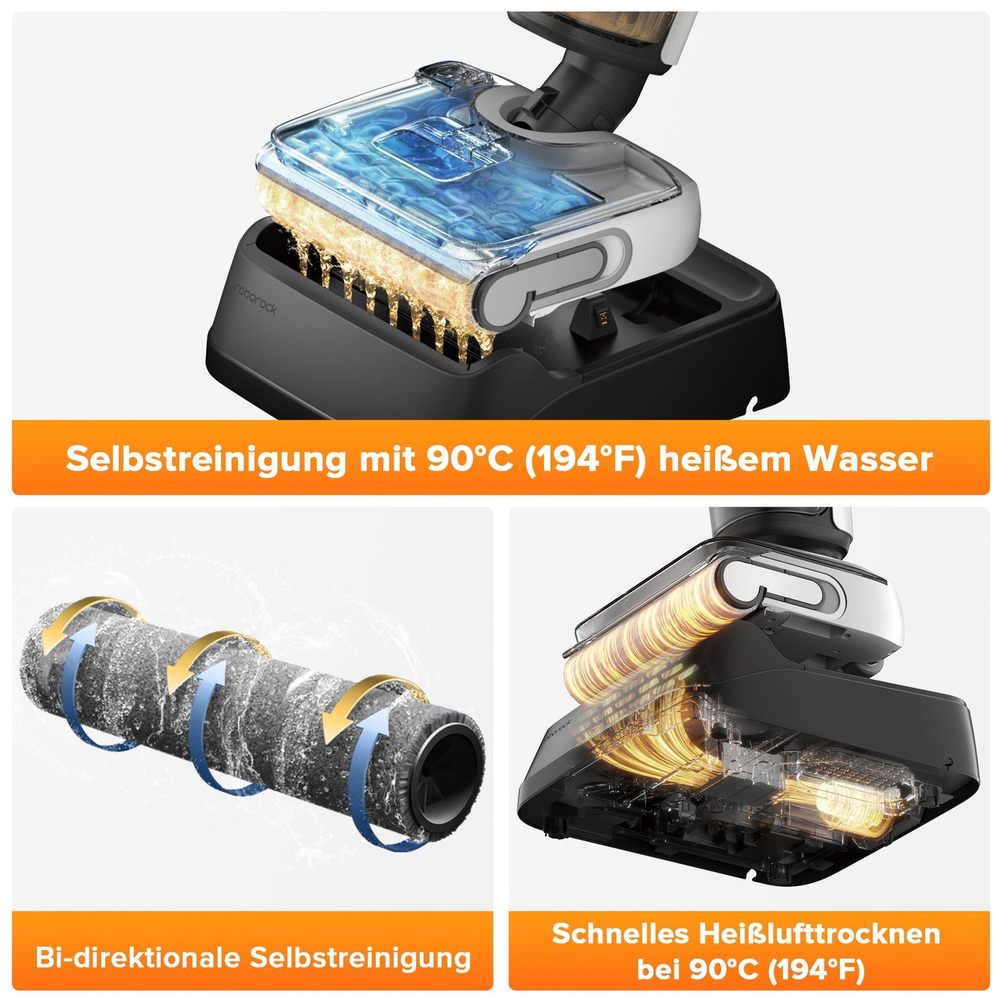 Roborock F25 & F25 LT Nass- und Trockenstaubsauger