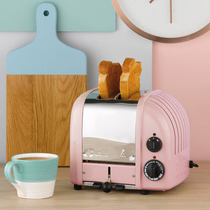 Dualit Toaster Paket 2, 2er Toaster mit Brötchenaufsatz und Sandwichzange