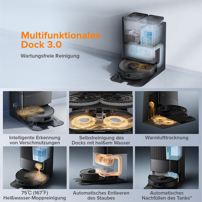 Roborock Qrevo Edge S5A Saugroboter mit Multifunktions-Dockingstation 3.0