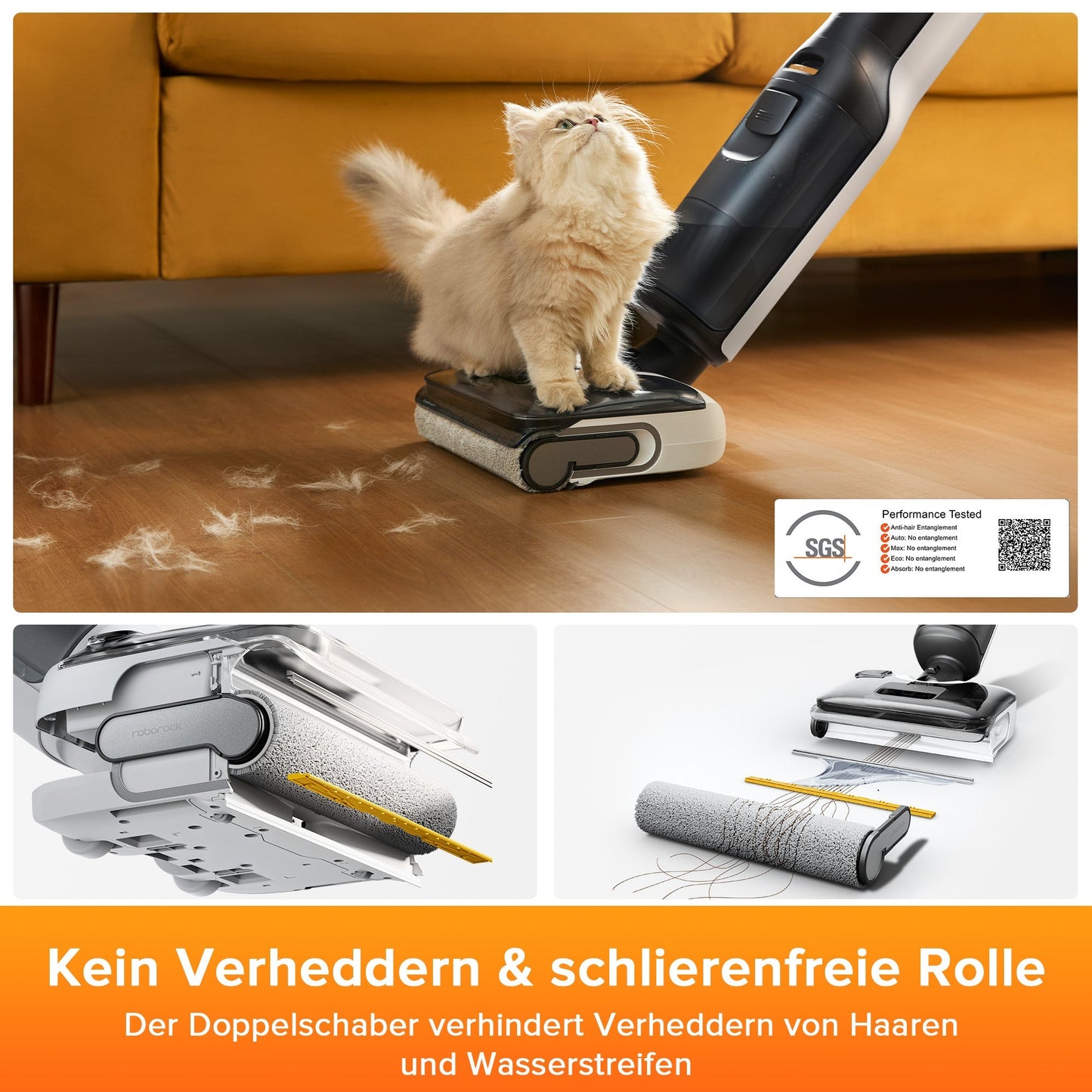 Roborock F25 & F25 LT Nass- und Trockenstaubsauger