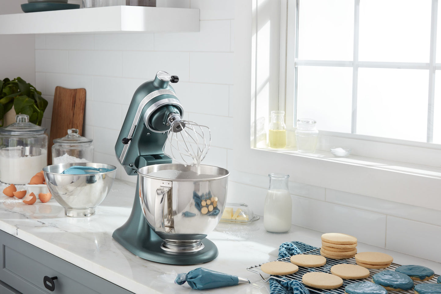 KitchenAid 4,8 L 5KSM175 Artisan Küchenmaschine Juniper (Wacholder)