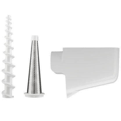 KitchenAid 4,8 L 5KSM185 Artisan Küchenmaschine Profiset Fleischwolf+Spritzgebäck+Gemüseschneider+Pürie