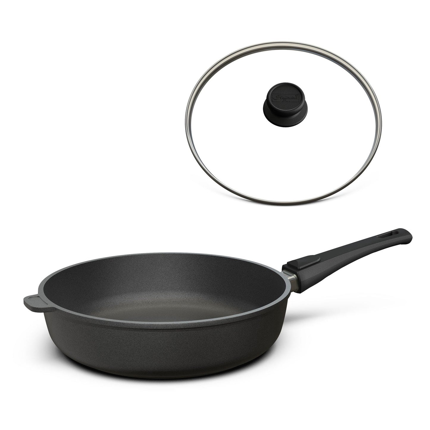 Hochrandpfanne Ø 20-28 cm I Deckel optional