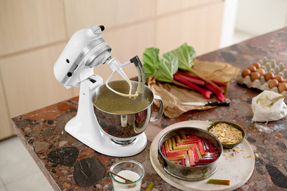 KitchenAid 4,8 L 5KSM175 Artisan Küchenmaschine Glasset mit Glasschüssel
