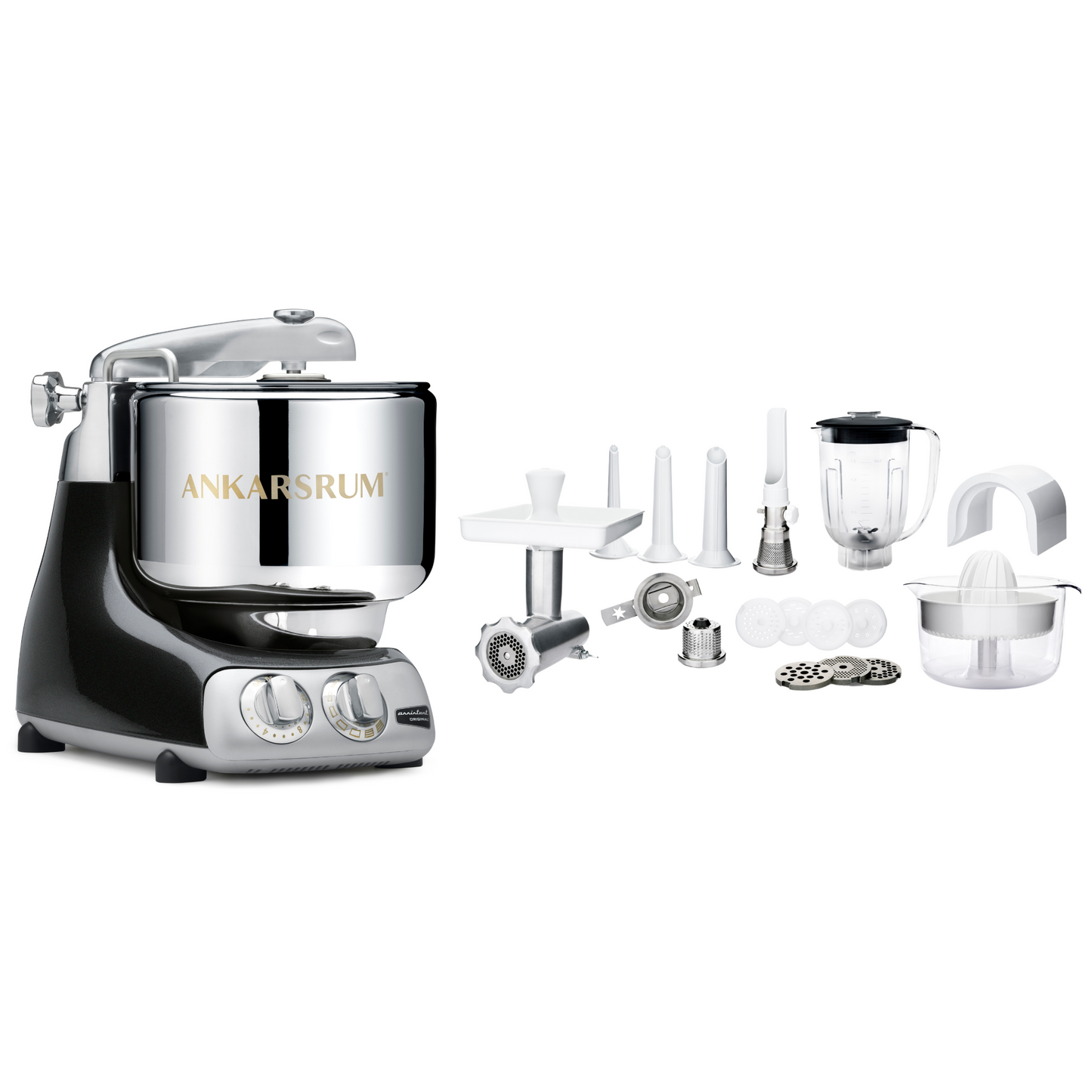 Ankarsrum Paket Allrounderset mit Deluxe Zubehörset