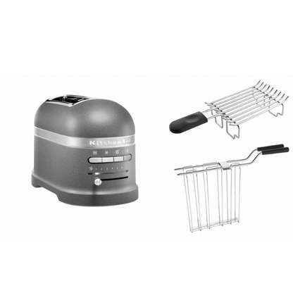 KitchenAid Paket 1, Toaster + Brötchenaufsatz Artisan 5KMT2204