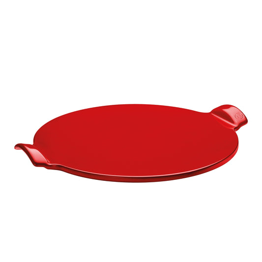 Emile Henry Pizzastein mit glattem Boden Durchmesser 40cm Grand Cru