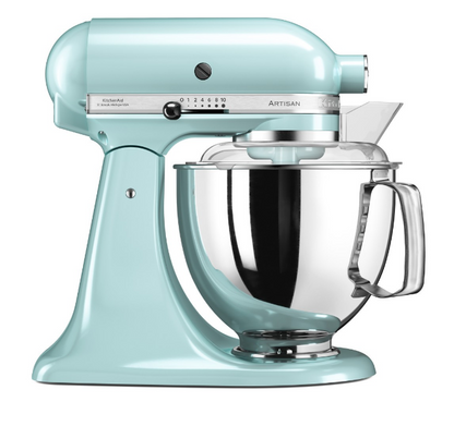 KitchenAid 4,8 L 5KSM175 Artisan Küchenmaschine Icelover mit Eiszubereiter