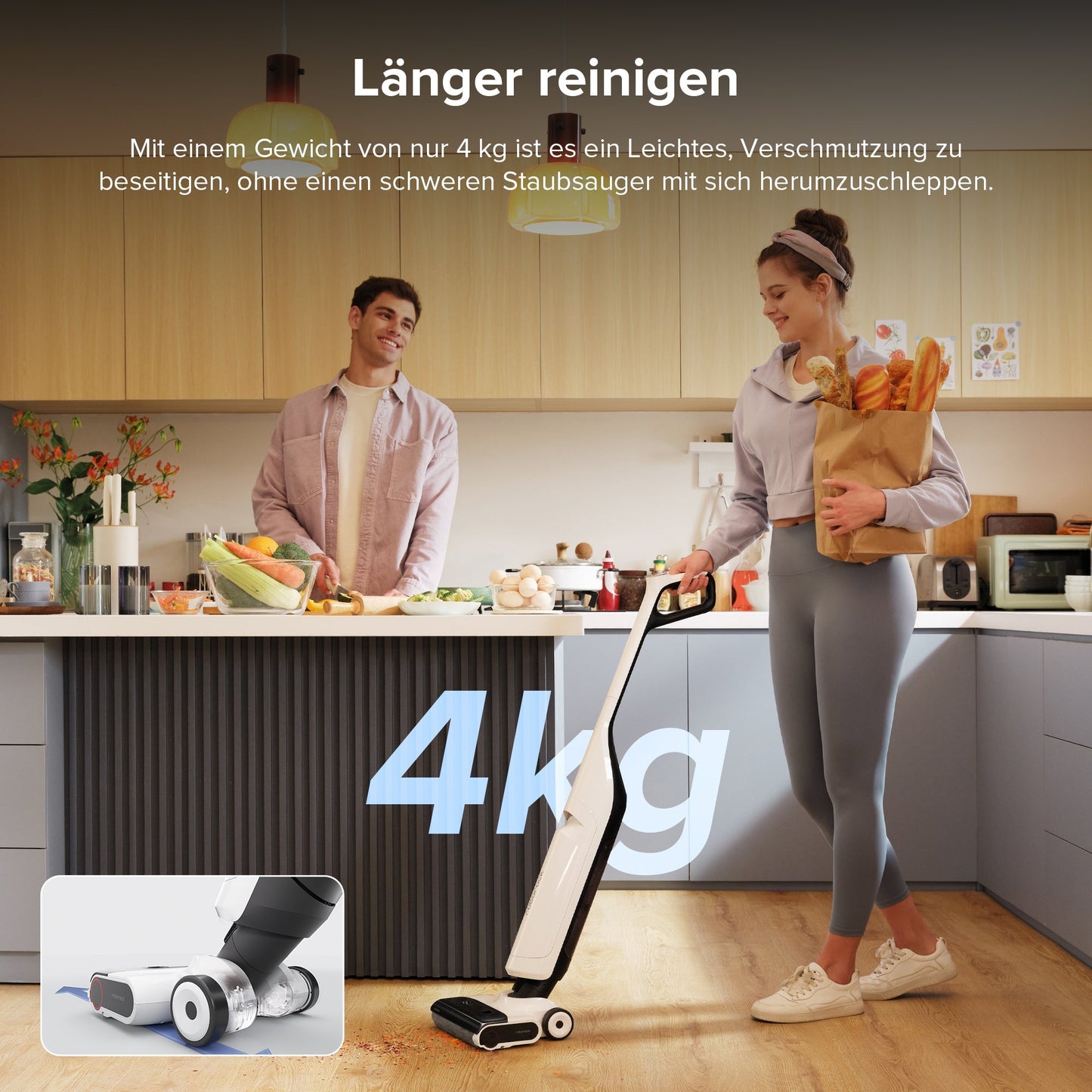 Roborock Flexi Lite Nass- und Trockenstaubsauger