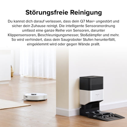 Roborock Q7 Max+ Saug- und Wischroboter mit Auto-Entleerungsstation