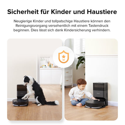 Roborock Q7 Max+ Saug- und Wischroboter mit Auto-Entleerungsstation