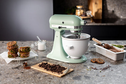 KitchenAid 4,8 L 5KSM175 Artisan Küchenmaschine Meatlover mit Ganzmetall- Fleischwolf