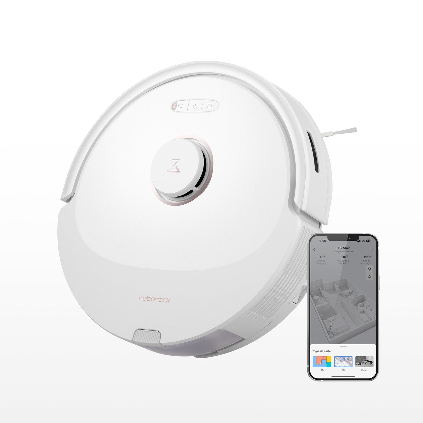Roborock Q8 Max Saug- und Wischroboter