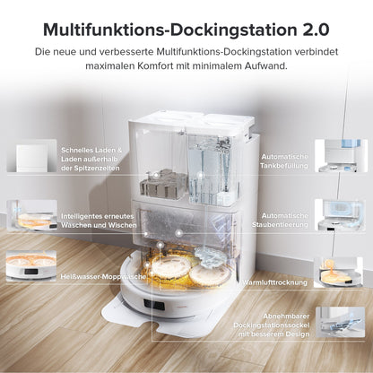 Roborock Qrevo Pro Saugroboter mit Multifunktions-Dockingstation 2.0
