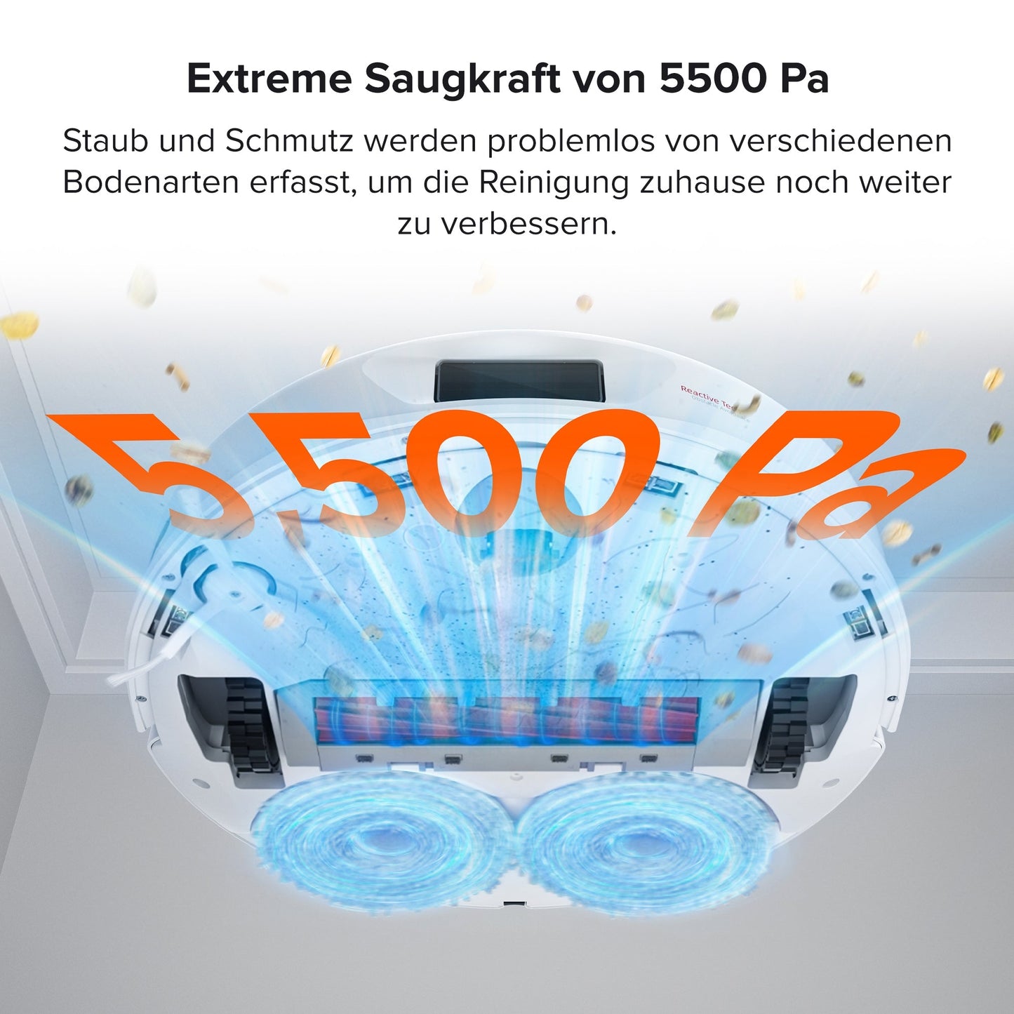 Roborock Qrevo Saugroboter mit Multifunktions-Dockingstation