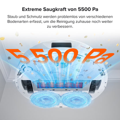 Roborock Qrevo Saugroboter mit Multifunktions-Dockingstation