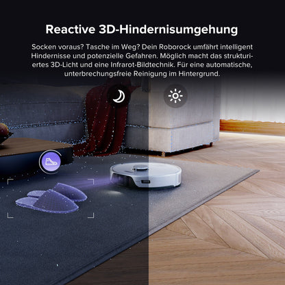 Roborock S8 Pro Ultra Saugroboter mit RockDock® Ultra