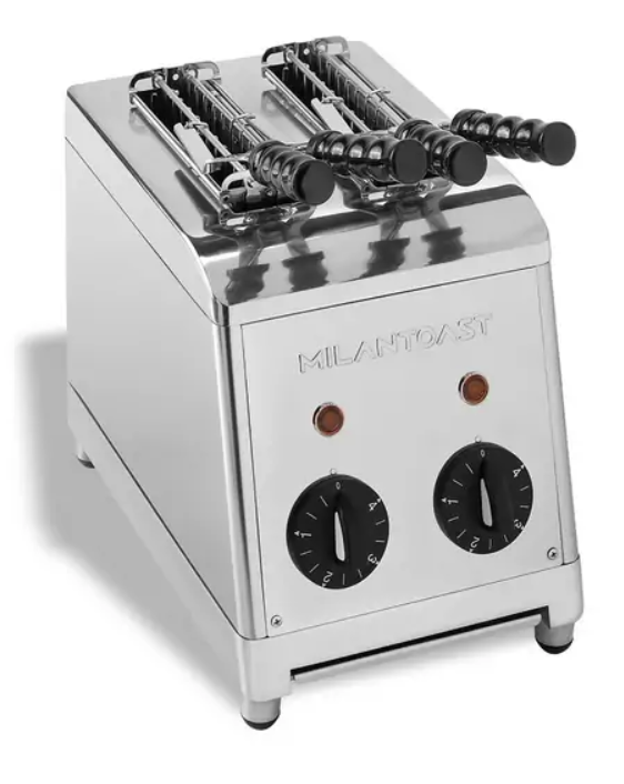 Milantoast Sandwichtoaster mit Zangen