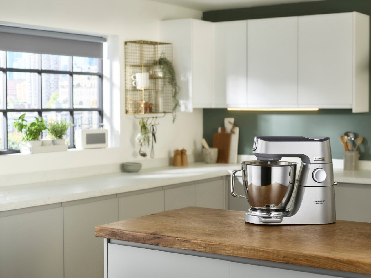 Kenwood Chef Baker XL 7 l, Titanium Silber KVL85.594SI