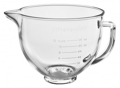 KitchenAid 4,8 L Klarglasschüssel 5KSM5GB