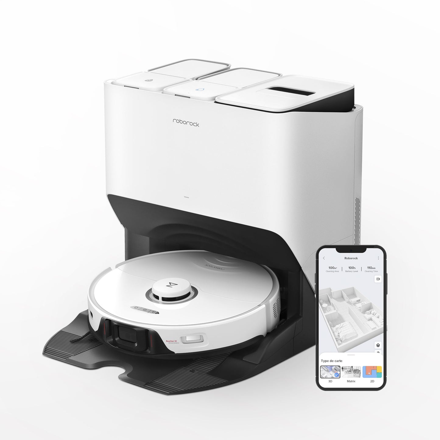 Roborock S8 Pro Ultra Saugroboter mit RockDock® Ultra