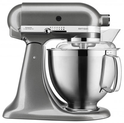 KitchenAid 4,8 L 5KSM185 Artisan Küchenmaschine Allrounderset Fleischwolf+Spritzgebäck+Gemüseschneider