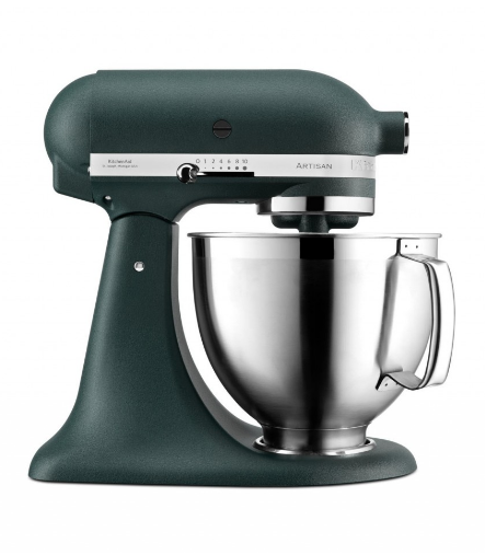 KitchenAid 4,8 L 5KSM185 Artisan Küchenmaschine Cookielover Artisan Fleischwolf+Spritzgebäck+Flexirührer