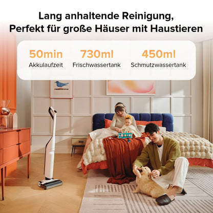 Roborock Flexi Nass- und Trockenstaubsauger