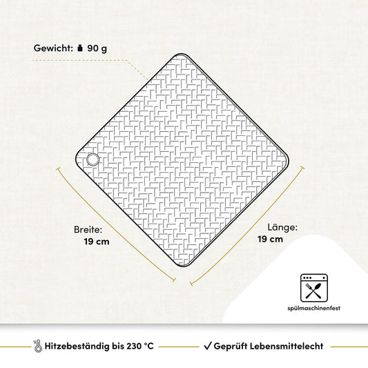 Silikon Untersetzer & Hitzeschutz
